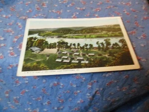 Old Postcard Y M C A Camp at Hollister Lake Taneucomo MO - Picture 1 of 2