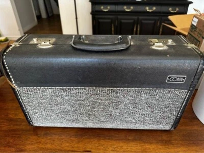 RARO CONN DIRECTOR ESTRELLAS FUGACES CAMPANA DE LATÓN - BOCINA ORIGINAL con ESTUCHE RÍGIDO CONN Foto 1 de 4