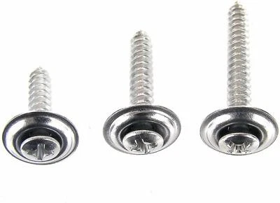 #8 Phillips Loose Washer Trim Screws 3/4 to 1-1/4 Qty-75 #2069 (1073-1074-1982)  Foto 1 de 4