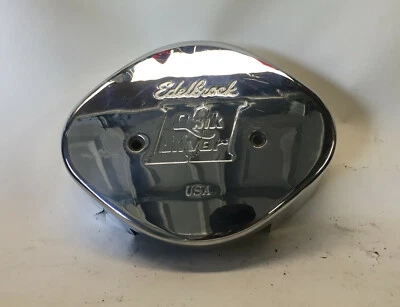 EDELBROCK QUICK SILVER 2 CARBURADOR PURIFICADOR DE AIRE COVE HARLEY EVO BIG TWIN XL FXR Foto 1 de 4