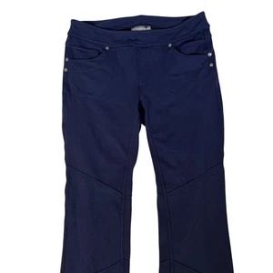 Athleta Navy Blue Pants Women’s Medium Bootcut Yoga Hiking Travel Activewear - Picture 1 of 10