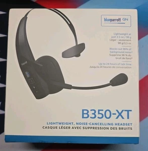BlueParrott B350-XT Wireless Bluetooth Noise Cancelling Headset 24hr Lightweight - Photo 1 sur 6