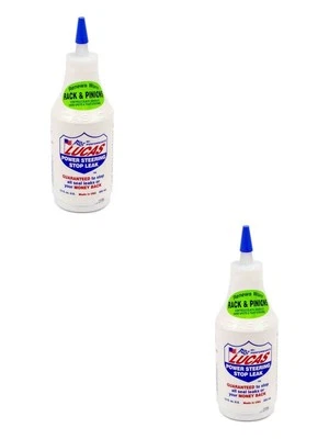 2 x Lucas Oil Power Steering Fluid Stop Leak Rack & Pinion Problems 355ml 10008 - image 1 of 4