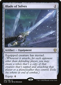 Blade of Selves R Regular #301 | Commander Legends: Baldur's Gate CLB | MTG - Imagen 1 de 1