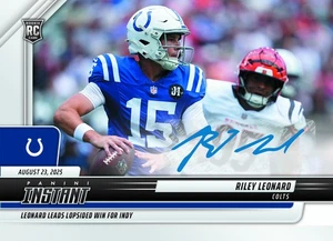 2025 Panini Instant NFL Riley Leonard Rookie Premiere Signatures Auto SSP /99 - Bild 1 von 2