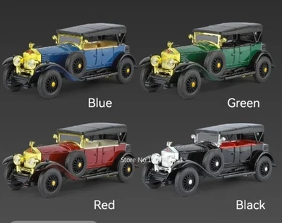 1:32 Rolls-Royce Phantom I‌ Vintage Car Model Diecast Alloy Kid Toy Sound Light - Image 1 of 4