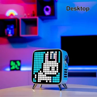 Divoom Tivoo Max Pixel LED Art Bluetooth Speaker with 40 W Output Power - Image 1 of 4