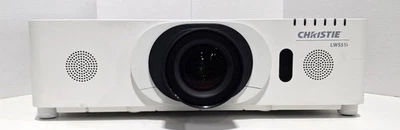 Christie LW551I 3LCD WXGA 5,500 Lumens Digital Projector Lamp Hours: 2220 - Image 1 of 4