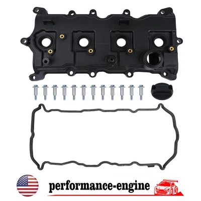 Cubierta de válvula de motor con junta para Nissan Altima 2007-2013 Sentra Rogue L4 2,5 L Foto 1 de 4