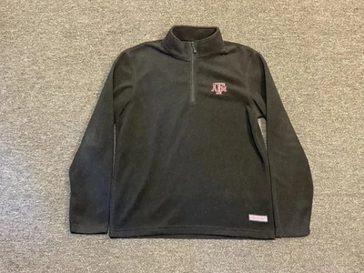 Suéter Texas A&M Aggies Vineyard Vines NCAA Fútbol Cuarto Cremallera Pullover MED Foto 1 de 4