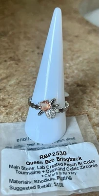 Bomb вечеринки RBP2530 королева пчелы вернуть ретро размер 11 кольцо с Ярлыками - Изображение 1 из 3