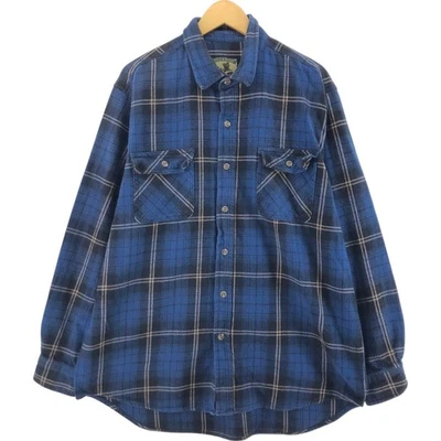 Used Field and Stream long-sleeved flannel check shirt men's size XXL - Image 1 of 4