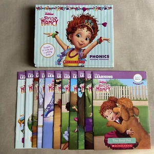 Fancy Nancy: Phonics Reading Program 2-12 (Disney Jr. Book Box Set) Sight Words - Picture 1 of 13