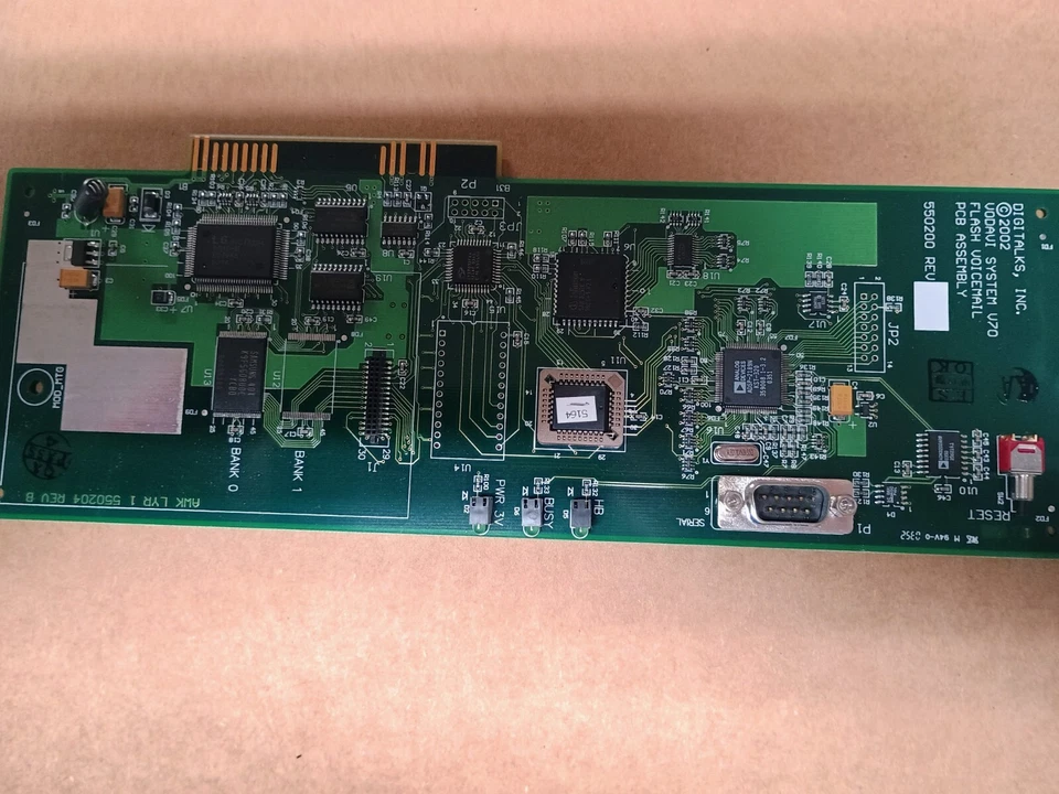 Vodavi 3534-00 Voicemail Circuit Board Card for STS Phone System 8 Port Flash - Image 1 of 1