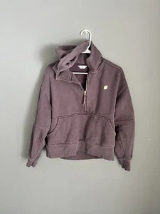 Peloton Damen schicker Half Zipper Hoodie - Größe M Pullover Sweatshirt - Bild 1 von 5