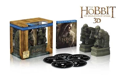 The Hobbit: The Desolation of Smaug Limited Edition with Book Ends (Blu-ray 3D + - Image 1 of 2