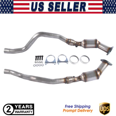 2 件催化转换器 适用于 2005 - 2007 年克莱斯勒 300 道奇 Magnum 充电器 5.7L RWD — 第 1/4 张图片