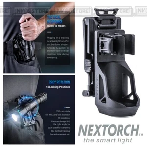 Porta Torcia Universale NEXTORCH V51 Inclinazione Rapida per Cinturoni e MOLLE - Bild 1 von 1