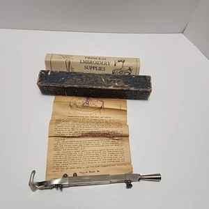 Marvil Princess Embroidery Supplies Model B Hand Held Vintage  - Picture 1 of 10