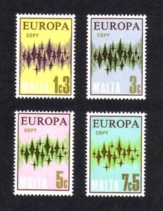 Malta 1972 Europa/ "Communications" complete set of 4 values (SG 478-481) MNH