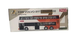 Tiny City KMB74 HK Kowloon Motor Bus LWB Volvo B9TL Enviro500 Route 219X 1:110 - Picture 1 of 1