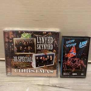 Lynyrd Skynyrd Southern By The Grace of God Live Cassette & Christmas NEW CD - Picture 1 of 9