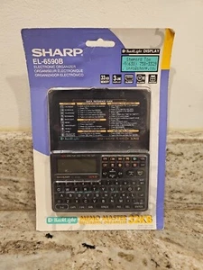 New Sealed Sharp EL-6660B Memo Master 32kb Electronic Organizer Backlight - Picture 1 of 6