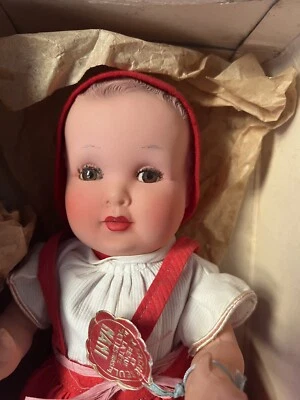 Poupée Ancienne Marcheuse En Celluloïd Convert  petit Moulin Type Jumeau 30 Cm - Photo 1/4