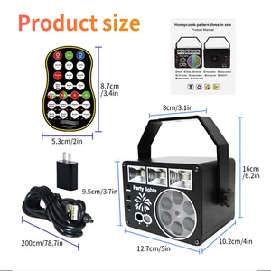 Honeycomb pattern three-in-one laser light laser light ktv room light led flast2 - Picture 1 of 11