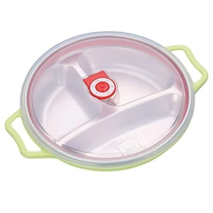 Mikrowellen Teller 1,3L: Mikrowellengeschirr mit Deckel und Handhaben - Bild 1 von 4
