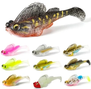 10PCS Soft Jig Head Esca da Pesca Glow Minnow Artificiale Acqua Salata Wobblers Nuoto - Foto 1 di 12