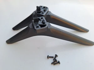 Hisense 55A6G TV Stand / Base /Legs Black Left/Right - Picture 1 of 5