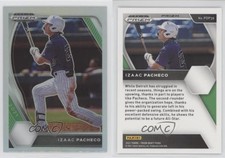 2021 Panini Prizm Draft Picks Silver Prizm Izaac Pacheco #PDP39