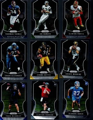 2019 PRIZM FOOTBALL COMPLETE YOUR SET 251-400 + INSERTS BUY MORE SAVE MORE - Image 1 of 4