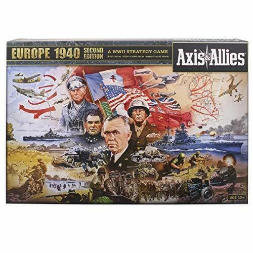 Avalon Hill Axis & Allies Europe 1940 Second Edition Board Game