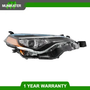Faro para Toyota Corolla L LE Eco 17-19 faros lado pasajero lente transparente - Imagen 1 de 12