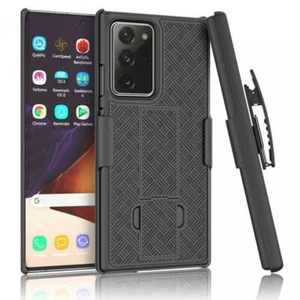 SAMSUNG GALAXY NOTE 20 ULTRA - FUNDA GIRATORIA CLIP CINTURÓN FUNDA COMBO CUBIERTA - Imagen 1 de 6