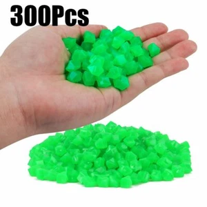 Glow in The Dark Pebbles 300 Pack, Glowing Rocks for Aquarium Decoration USA - Picture 1 of 7