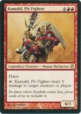 MtG x1 Kamahl, Pit Fighter - Duel Decks: Heroes Vs Monsters- Magic the Gathering