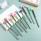 10PCS Cute Animal HB Wooden Pencil With Cartoon Eraser Kids Party Gifts BII