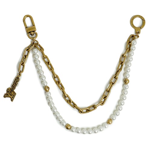 LOUIS VUITTON（LV） LOUIS VUITTON Borsa Charm Catena Cintura Resina Perle Metallo M01689