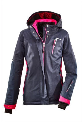 Killtec Mädchen Skijacke Snowboardjacke Yamka Jr dunkelblau wasserdicht - Bild 1 von 4