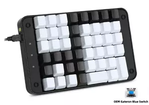 46 Programmable Keys Mechanical Keyboard Keypad with OEM Gateron Blue Switches - Picture 1 of 5