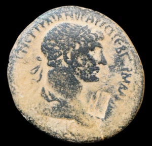 Traiano. Monete antiche romane provenzali SC. Antiochia. Æ 23 mm. 12,31 gr. #1208 - Foto 1 di 2