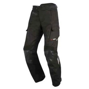 Alpinestars Andes V2 Drystar Motorcycle Motorbike Textile Trousers Black - Short - Picture 1 of 6