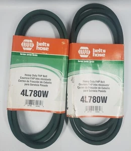 2x NEW Napa Fractional Horse Power 4L780W Heavy Duty Belt - Picture 1 of 4