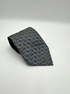 Cravatta uomo Claiborne verde geometrica - Foto 1 di 4