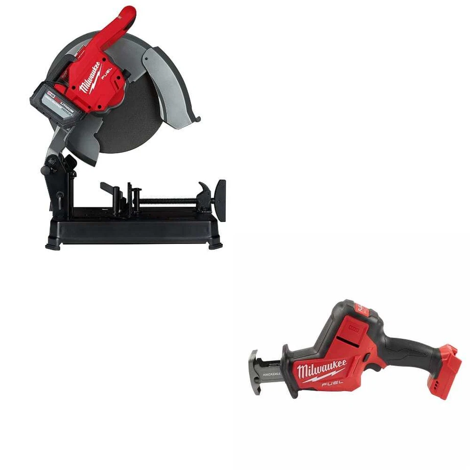 Milwaukee 2990-21HD M18 FUEL 14 «рубильная пила набор с бесплатный 2719-20 M18 топлива Hackzall - Изображение 1 из 1