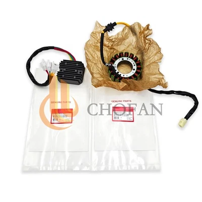 Regulator Magneto Stator Kit For 1995-2007 Honda VT1100 C2 C3 Shadow ACE Aero Foto 1 de 4