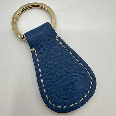 Llavero llavero de cuero Dooney & Bourke - azul marino - ¡nuevo! Foto 1 de 2